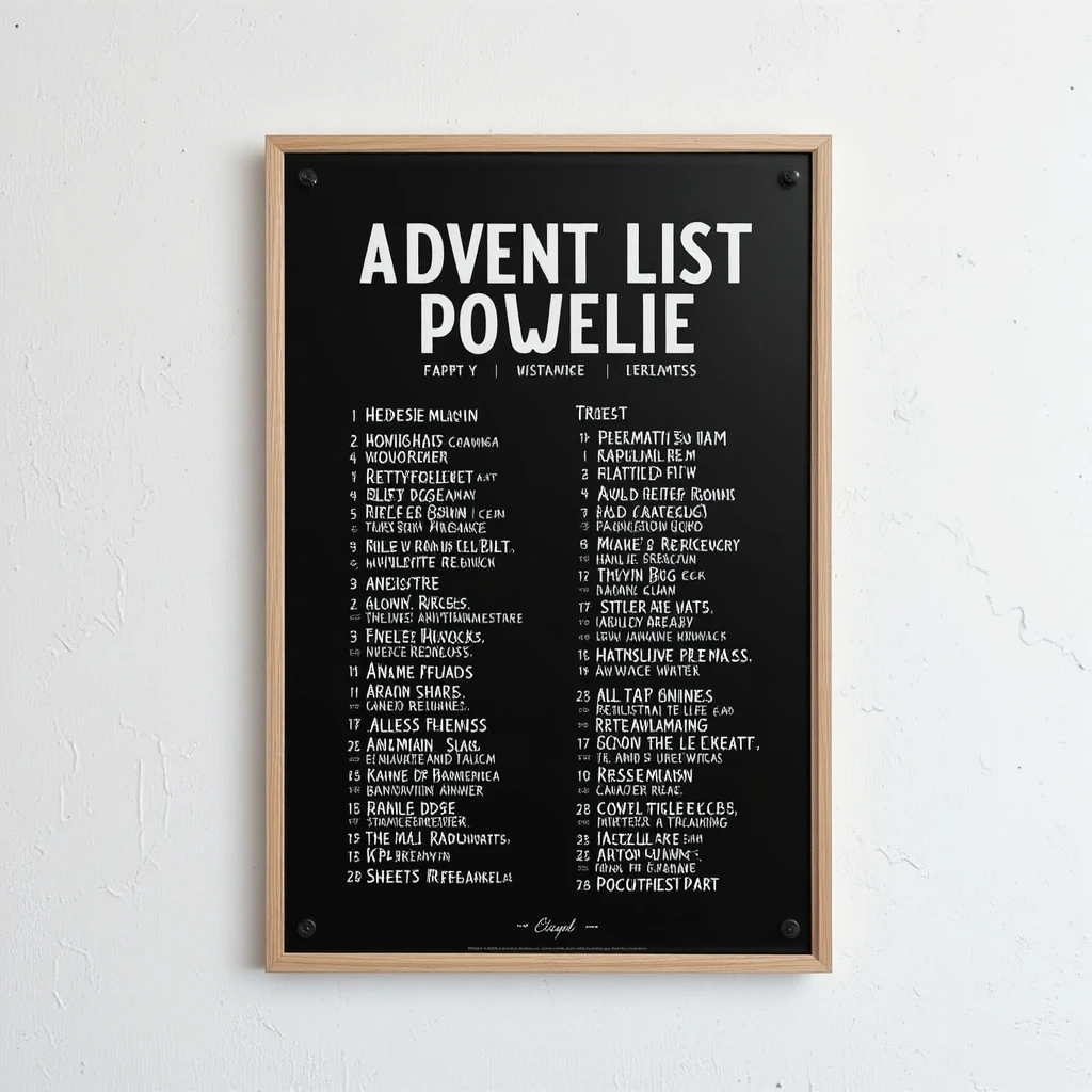 Adventure Bucket List Board