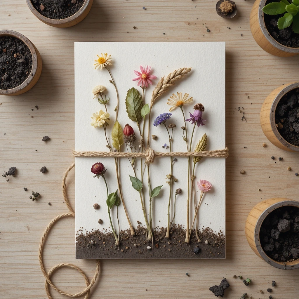 Baby Shower Cards with Seed Paper