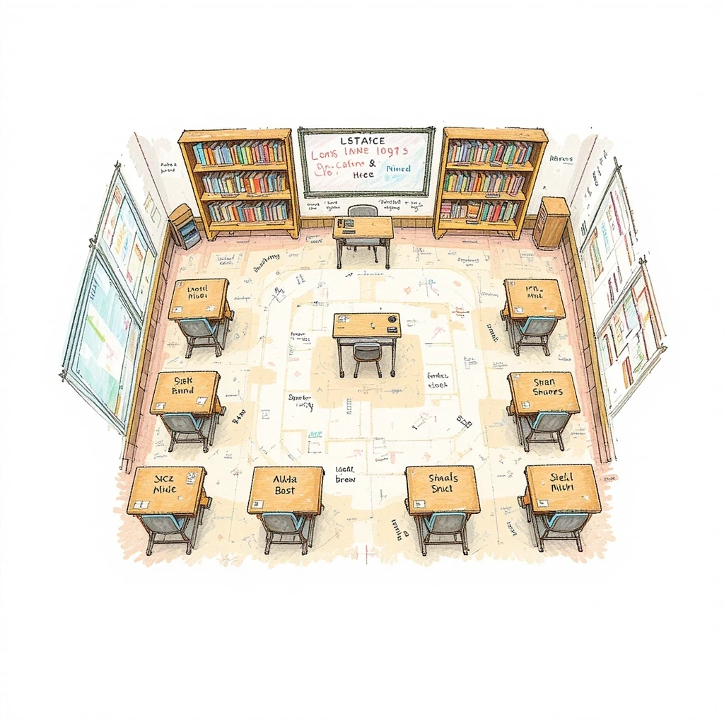 Classroom Map Memory Card