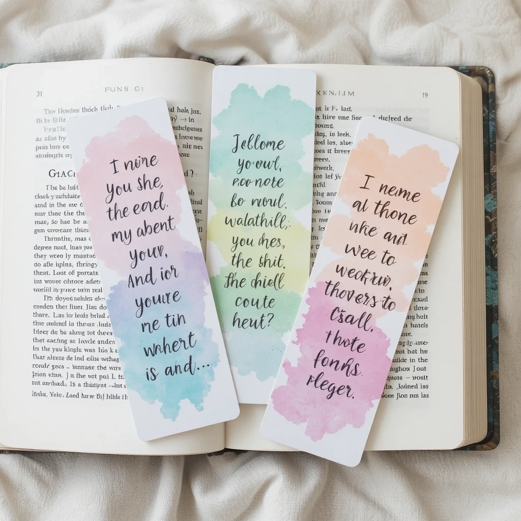Custom Bookmark Set