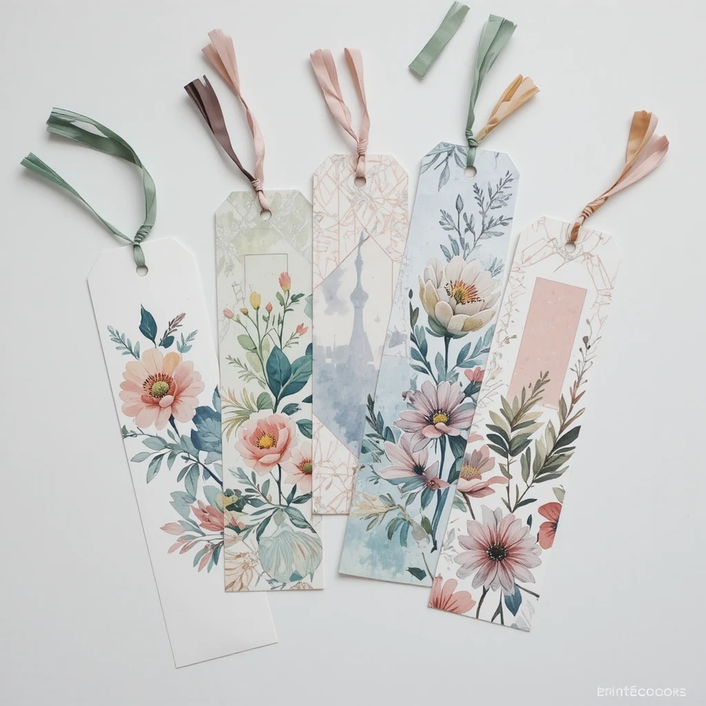 Custom Bookmarks with Student Artwork