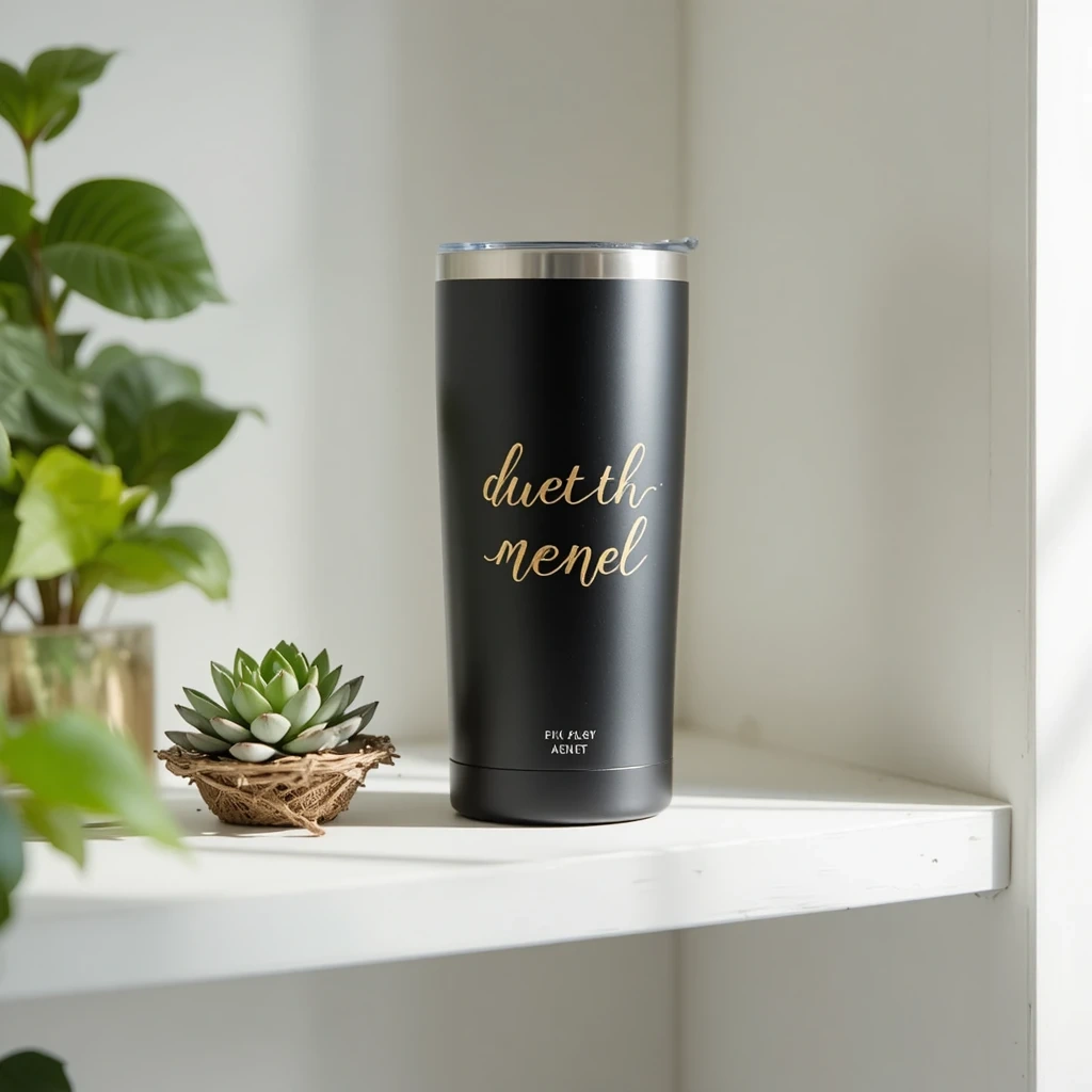 Custom Printed Tumbler or Water Bottle
