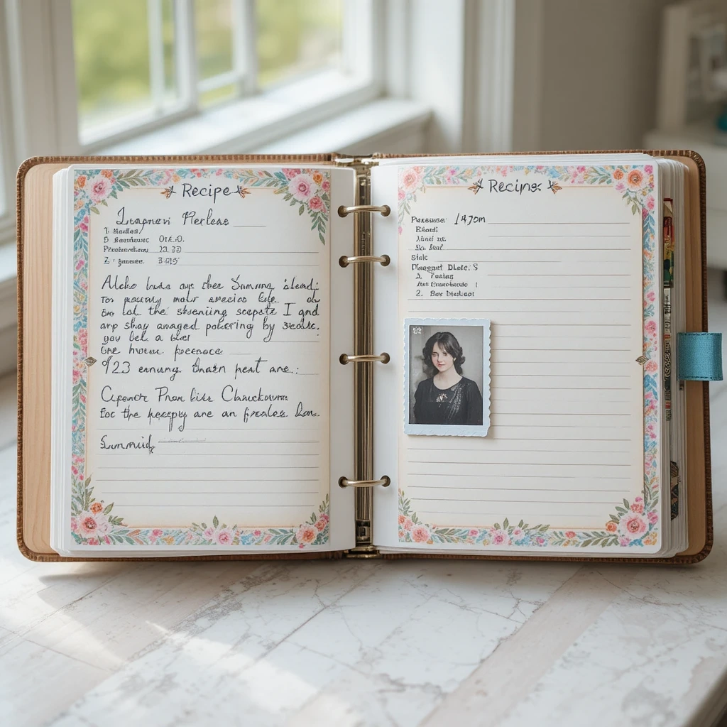 Custom Recipe Book