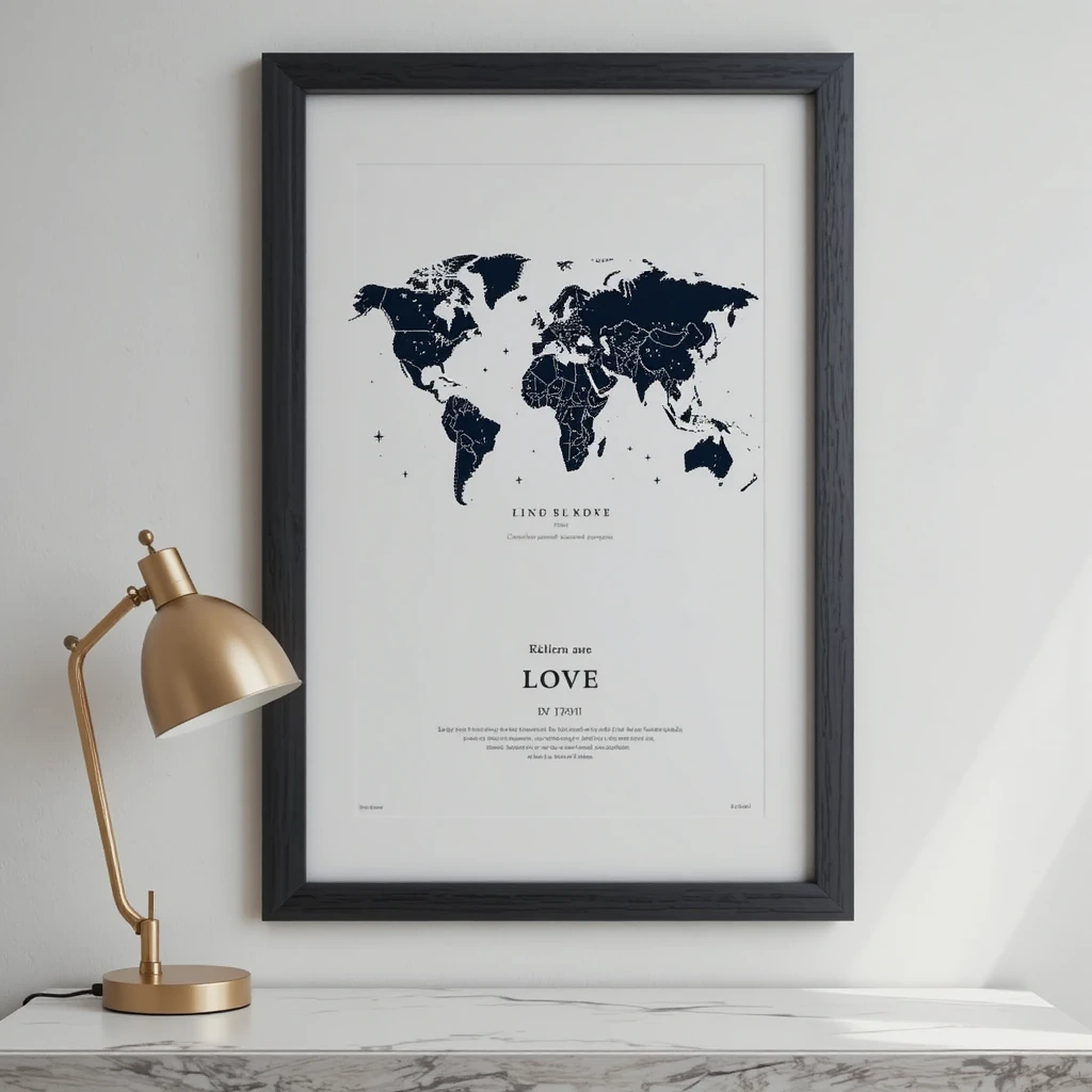 Custom Star Map Print