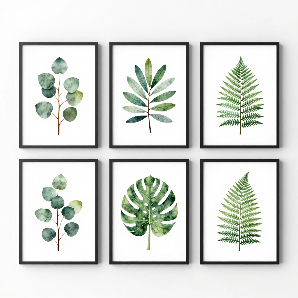 Dorm Posters With Botanical Illustrations