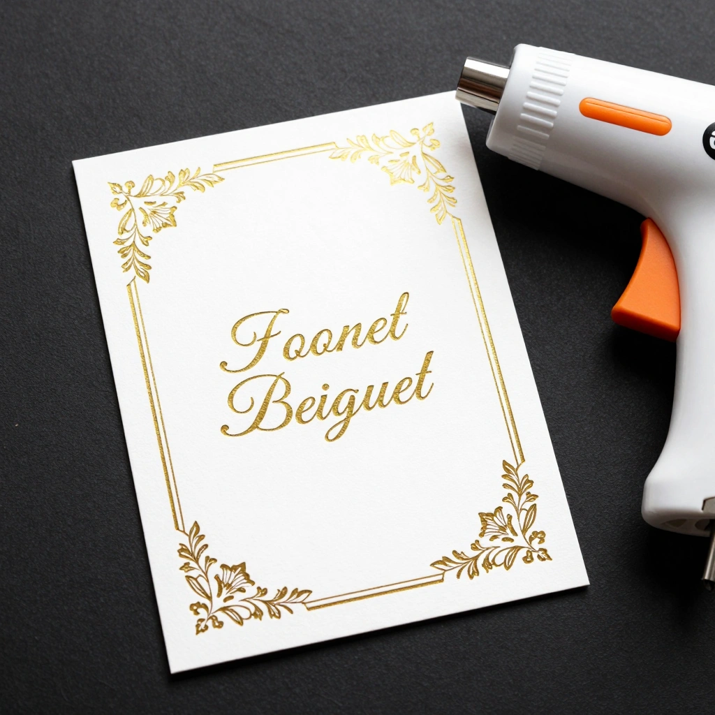 Embossed Foil Card