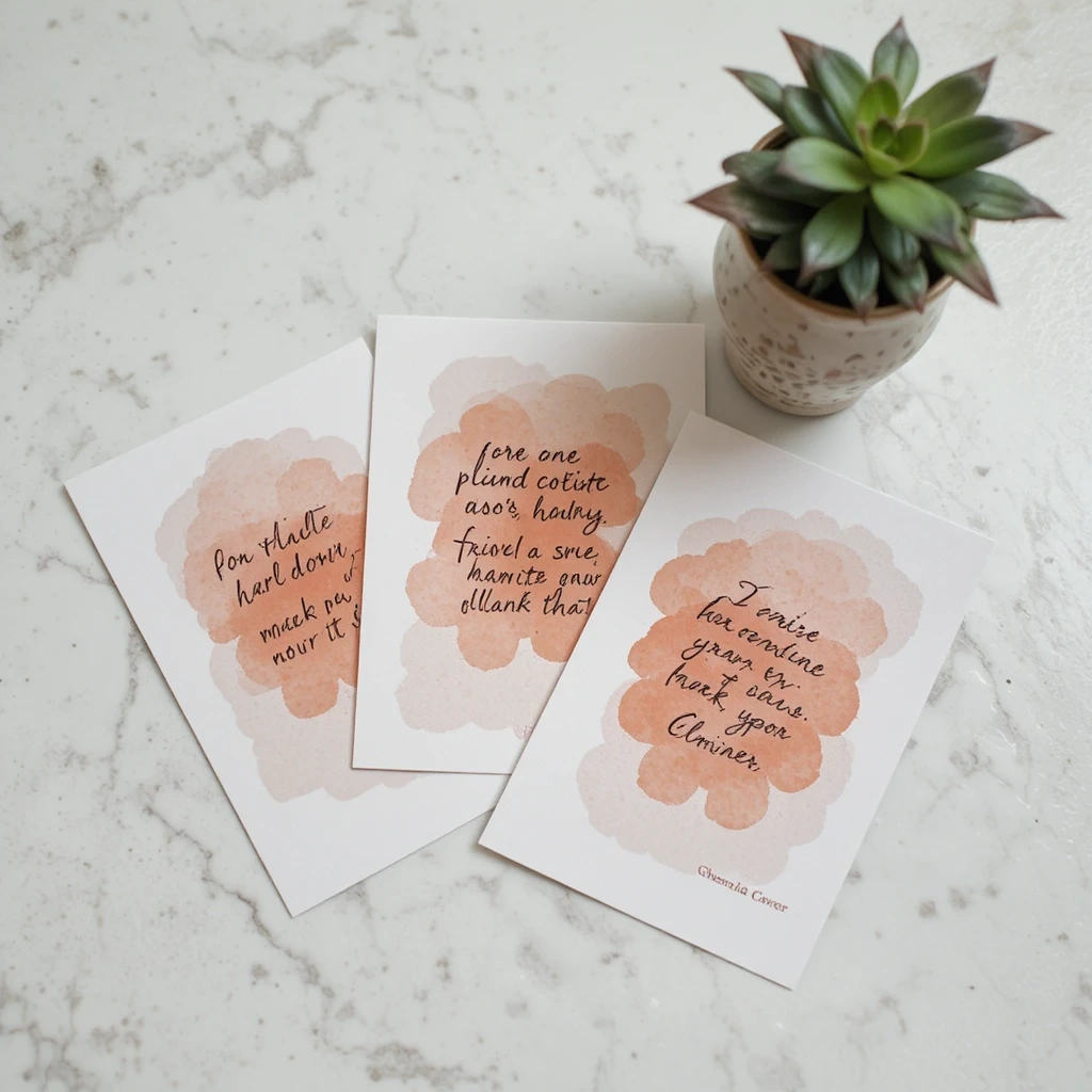 Encouraging Quote Print for Their Locker or Desk