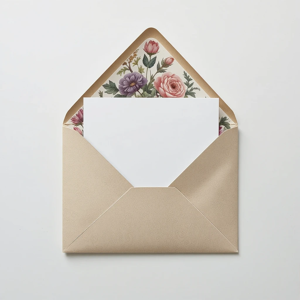 Envelope Liner Surprise Card