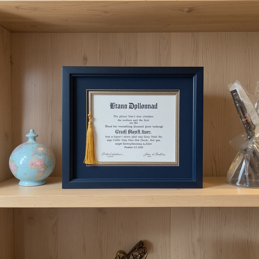 Framed Diploma Shadow Box