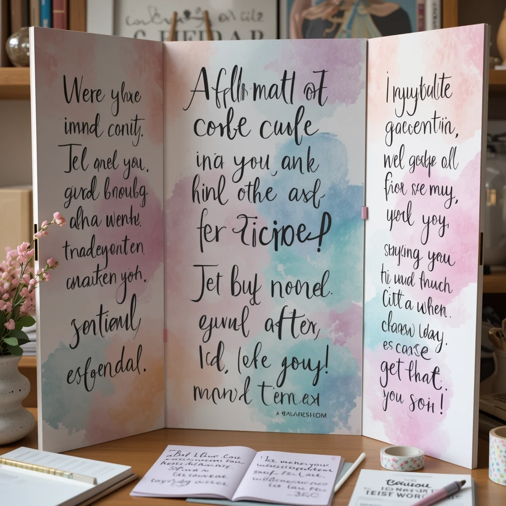 Gratitude and Affirmation Wall