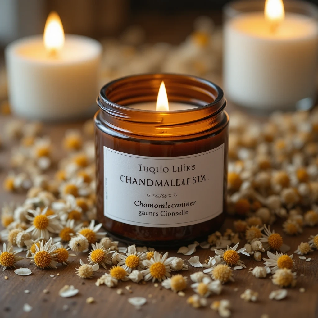Mini Self-Care Candle with Custom Label