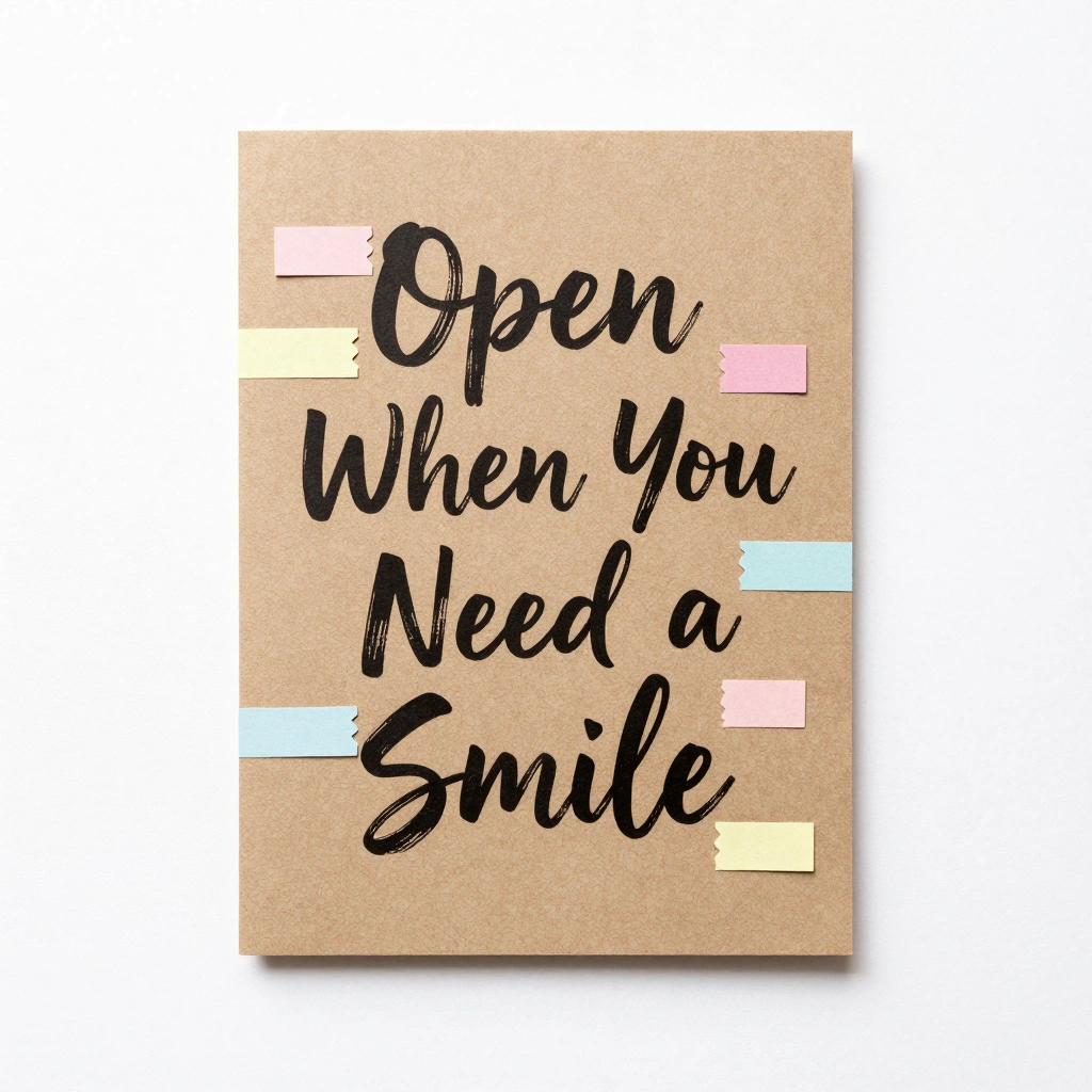 Open When You Need a Smile