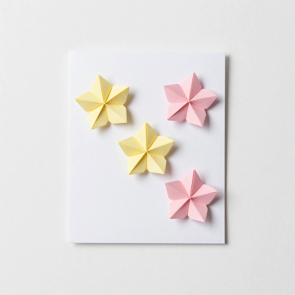 Origami Flower Cards 