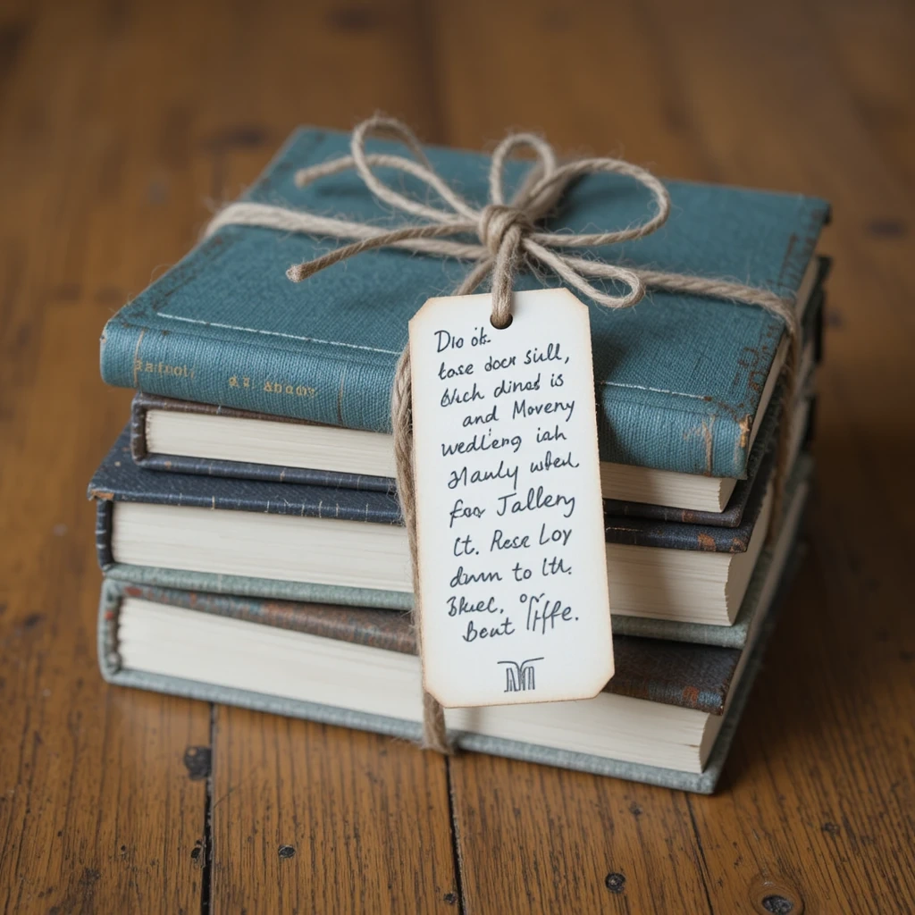 Personalized Book Stack