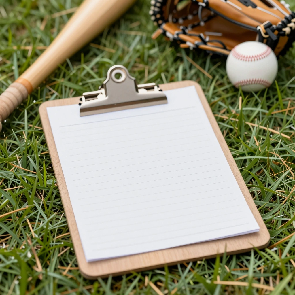 Personalized Dugout Clipboard