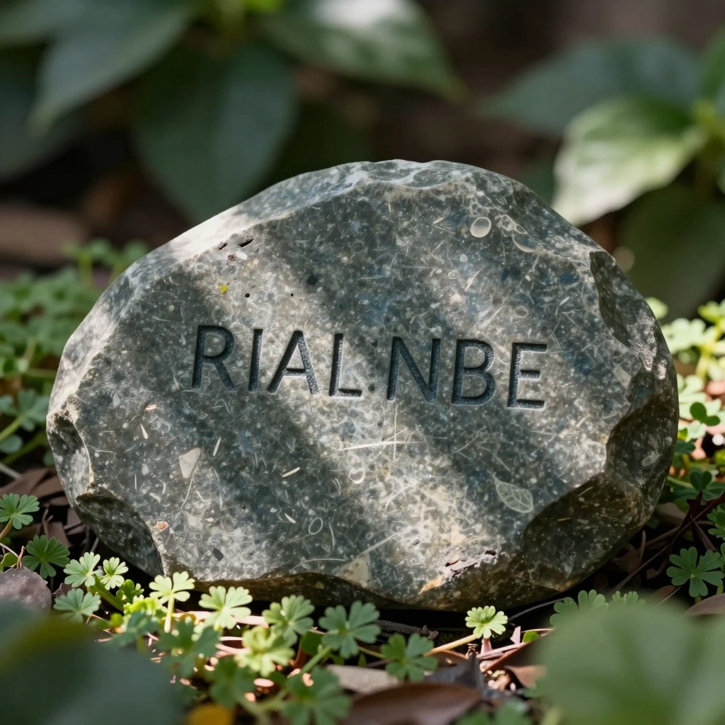 Personalized Garden Stone or Doorstep Brick