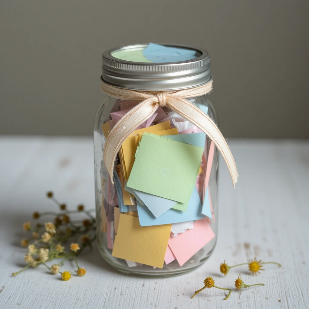 Personalized Memory  Jar