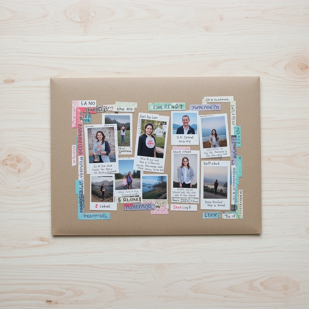 Photo Collage Memory Card