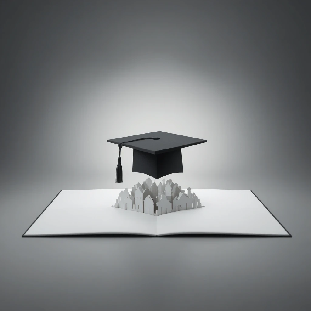 Pop-Up Graduation Cap Card