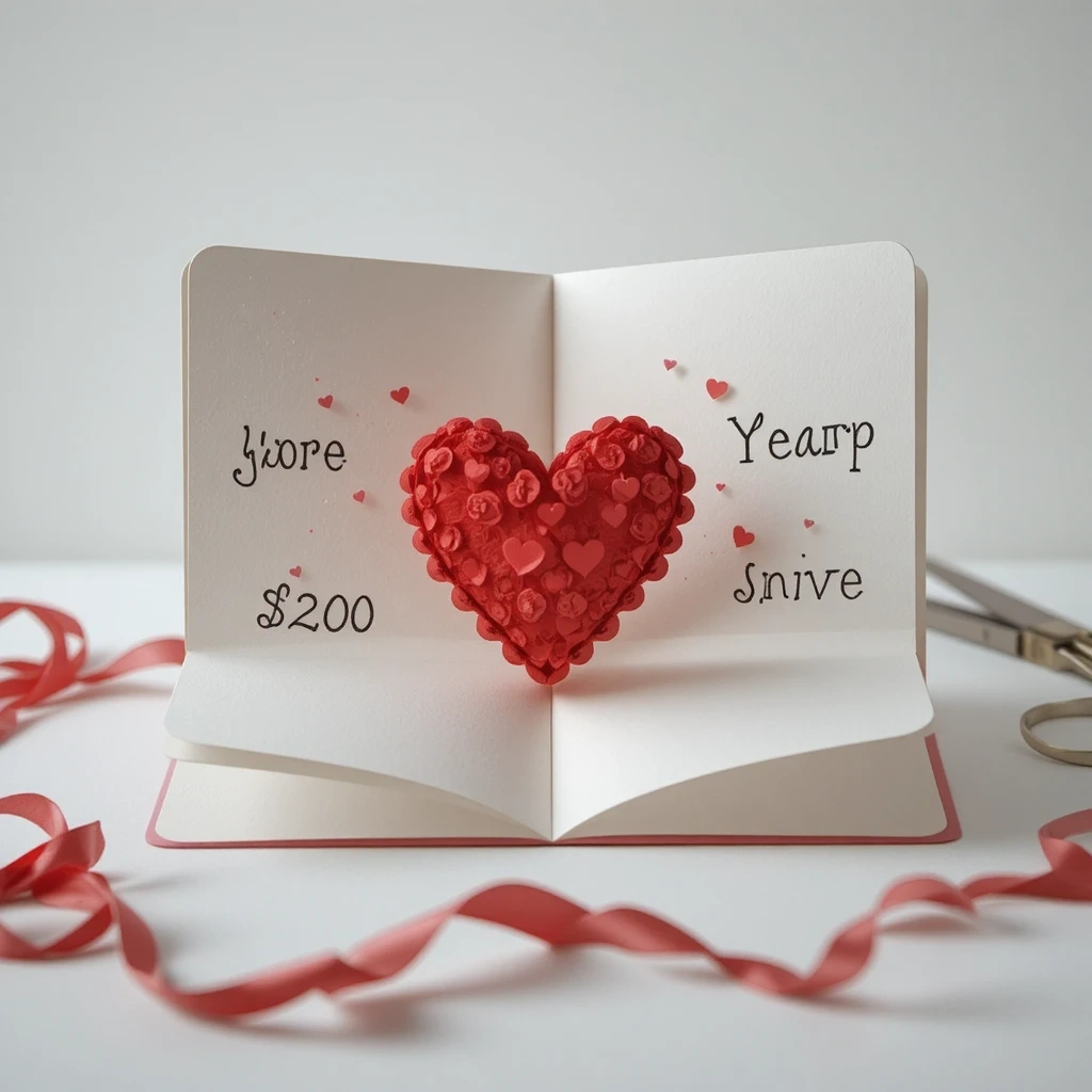 Pop-Up Heart Card