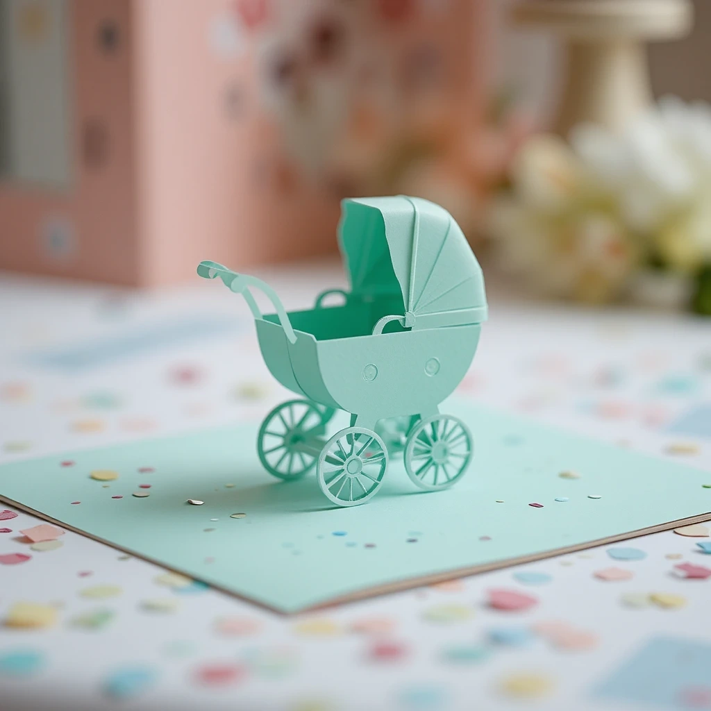 Pop-Up Stroller Card