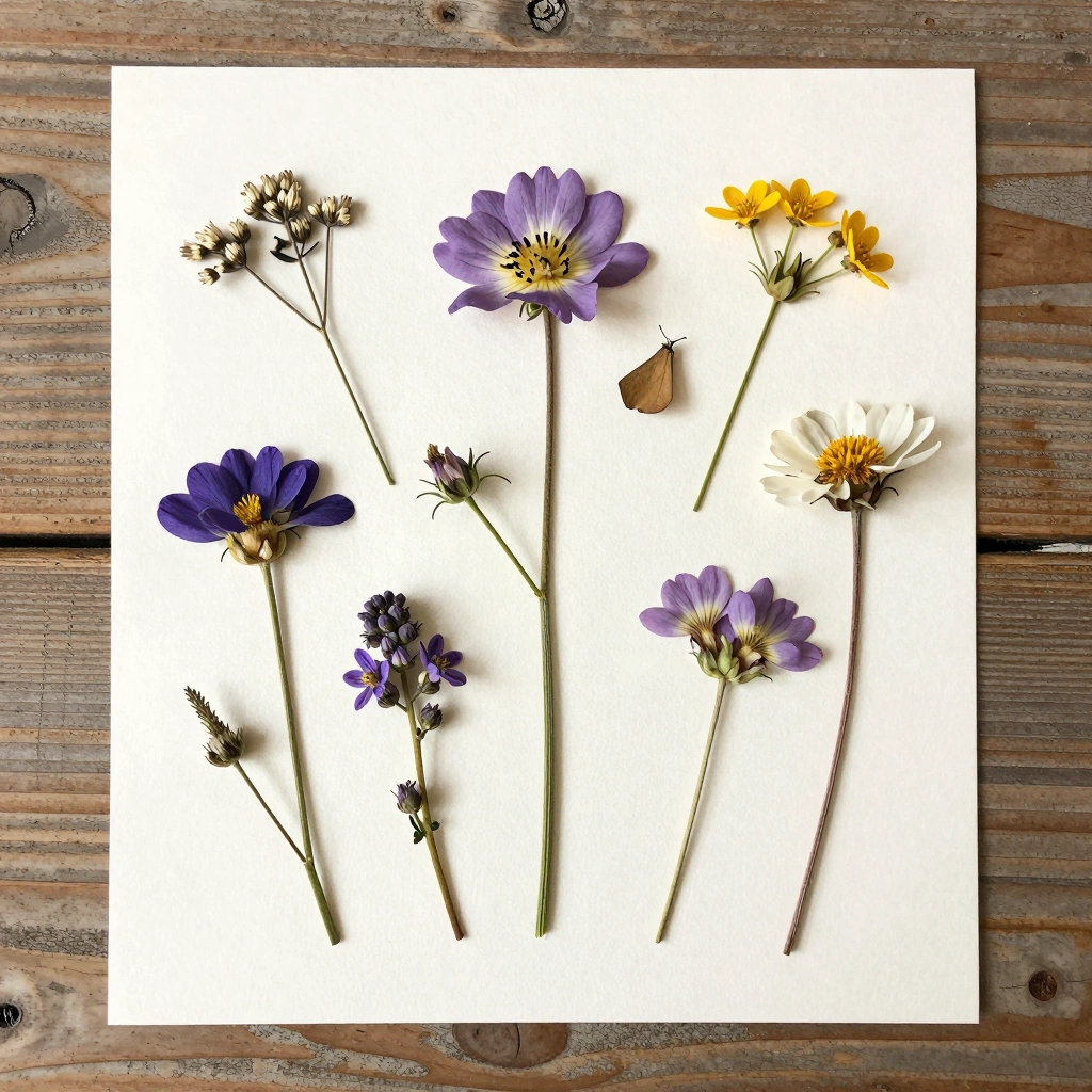 Pressed Flower Cards