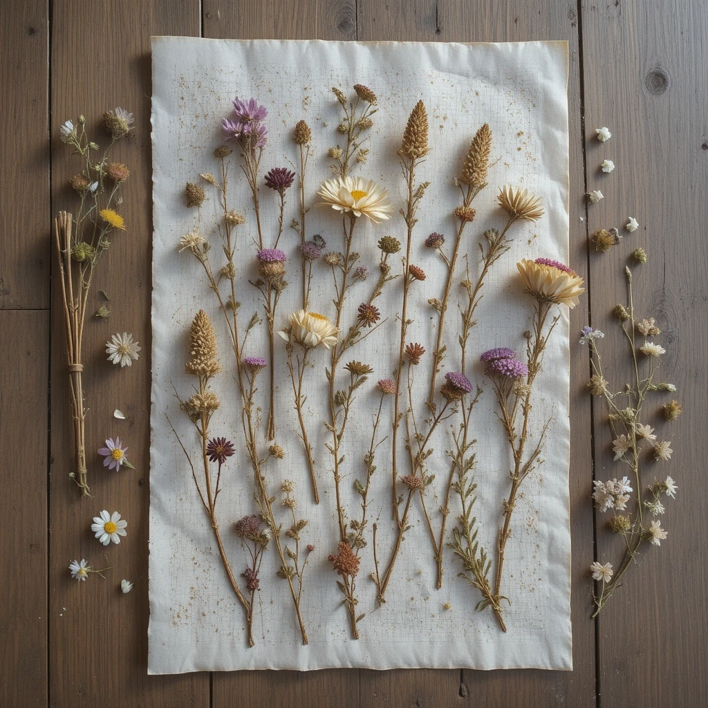 Pressed Flower Thank You Cards