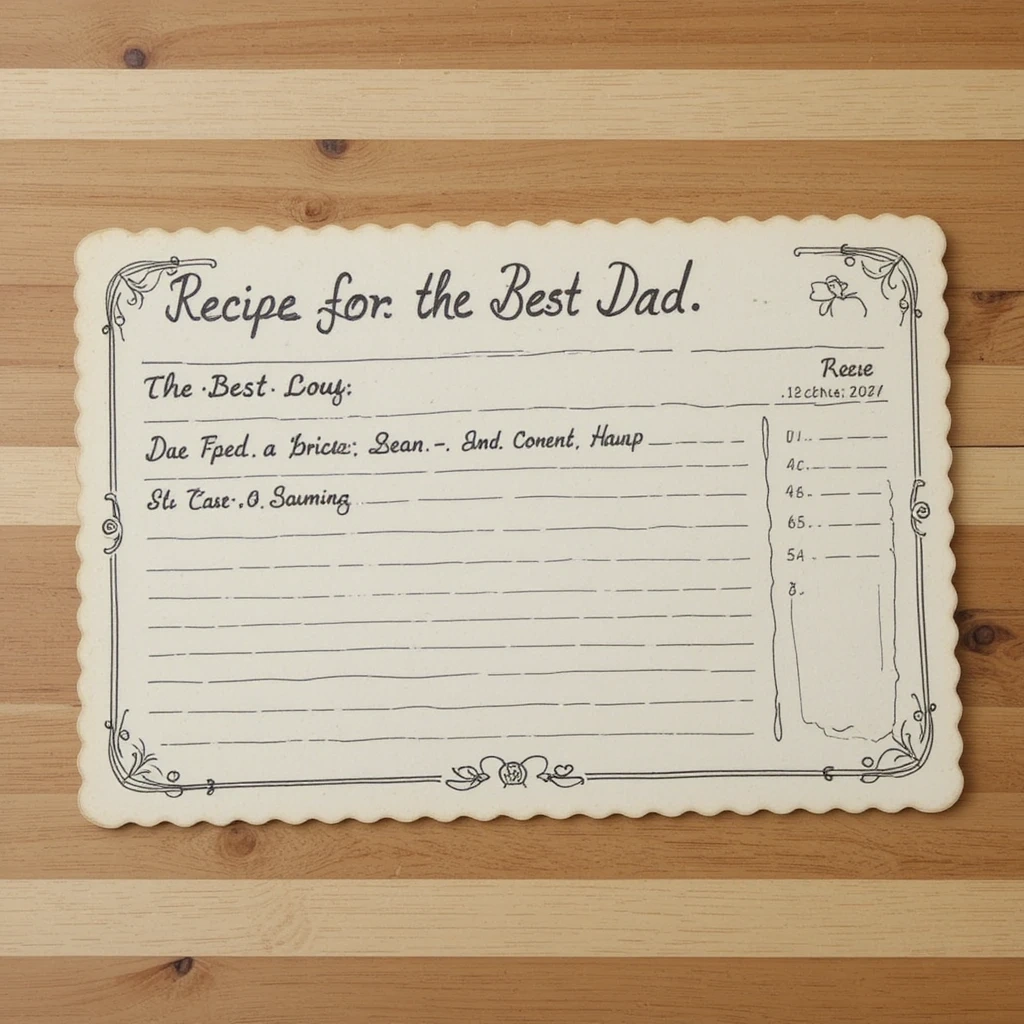 Recipe for the Best Dad