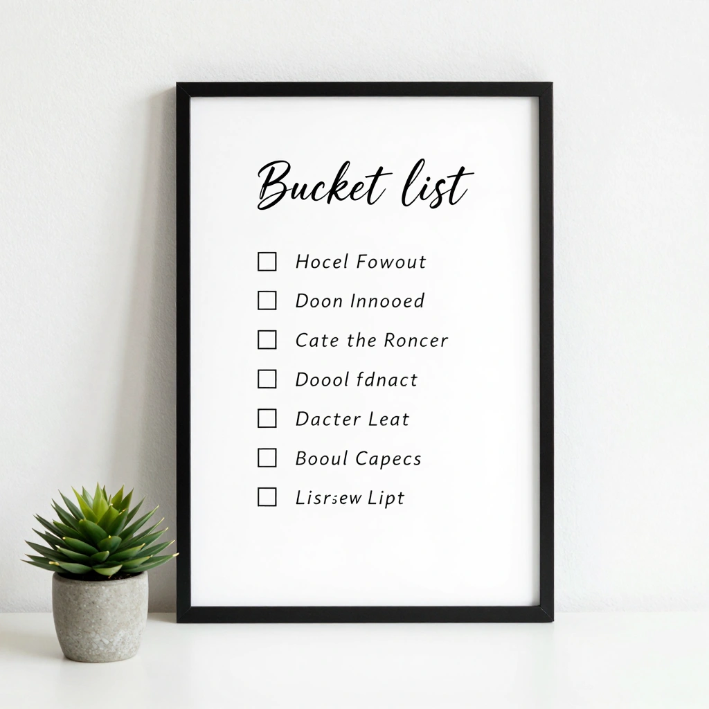 Retirement Bucket List