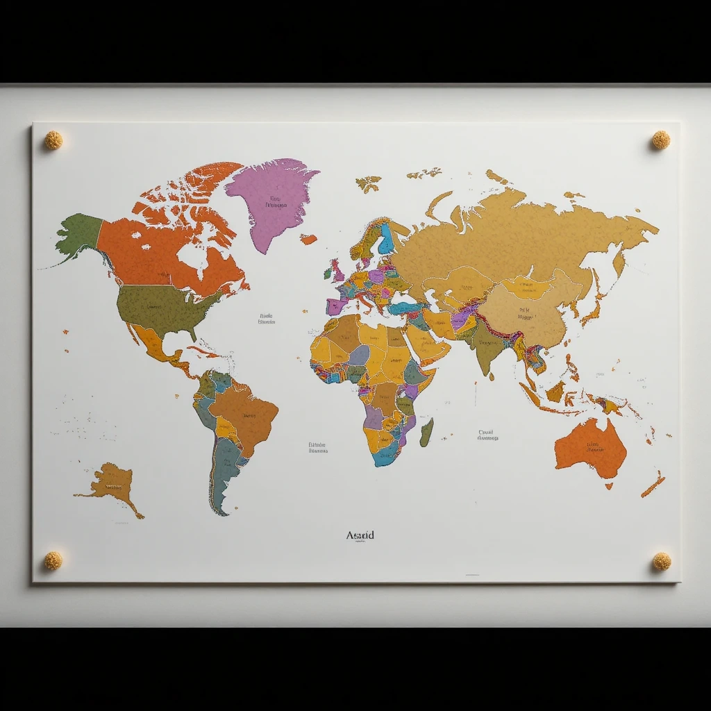Scratch-Off World Map