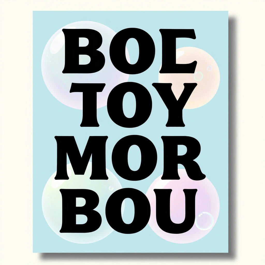 The Bold & Bright Bubble Design