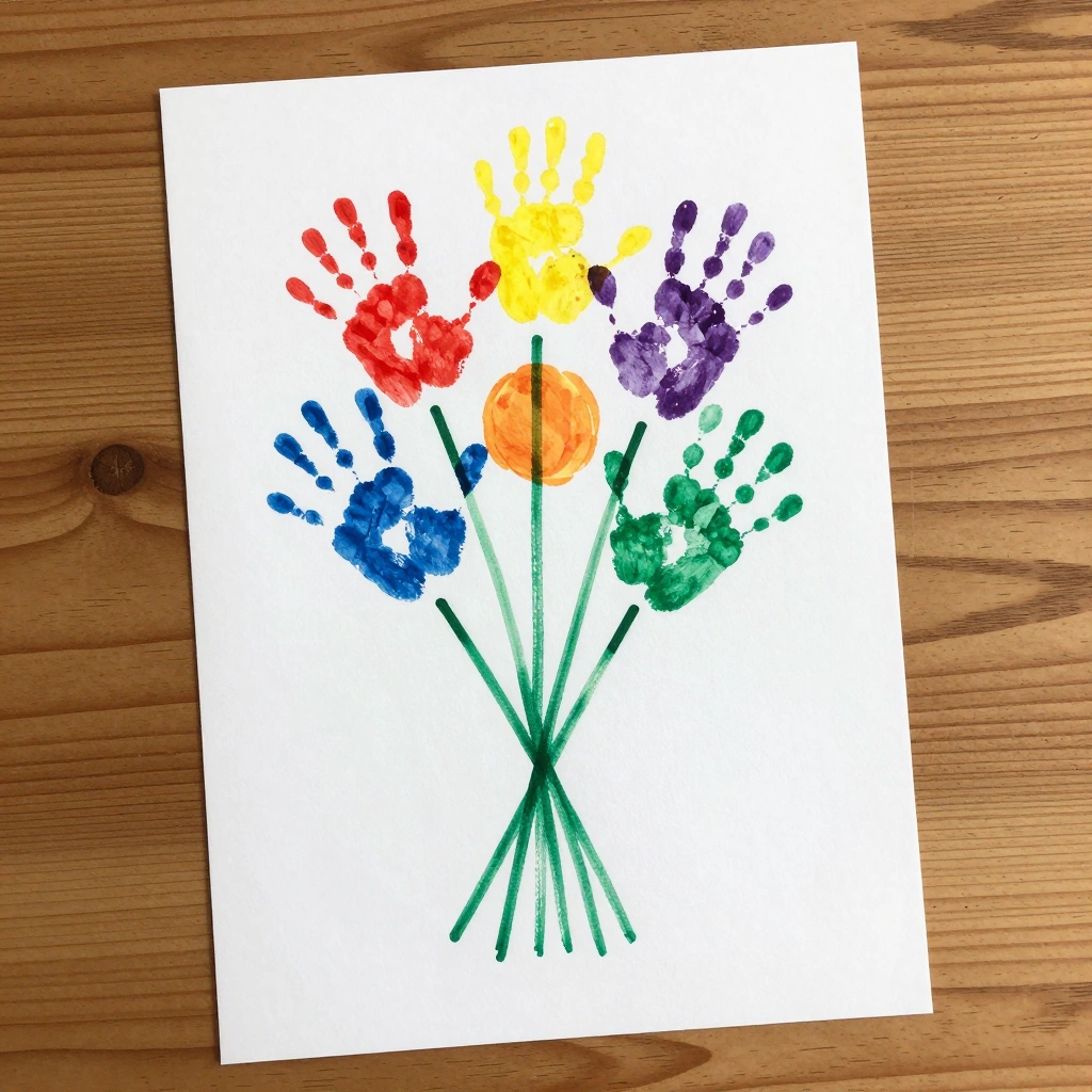 The Classic Handprint Card