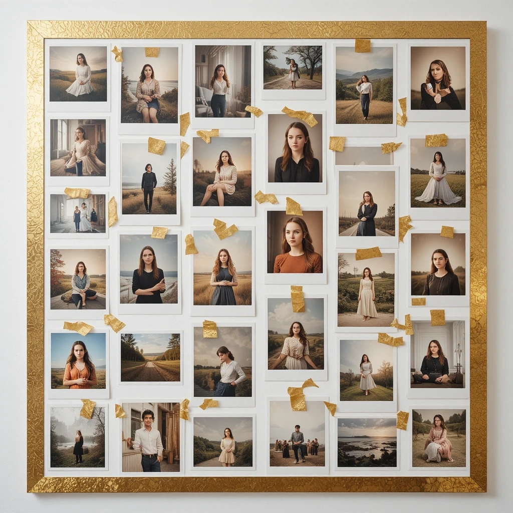 The Classic Photo Collage Graduation Poster