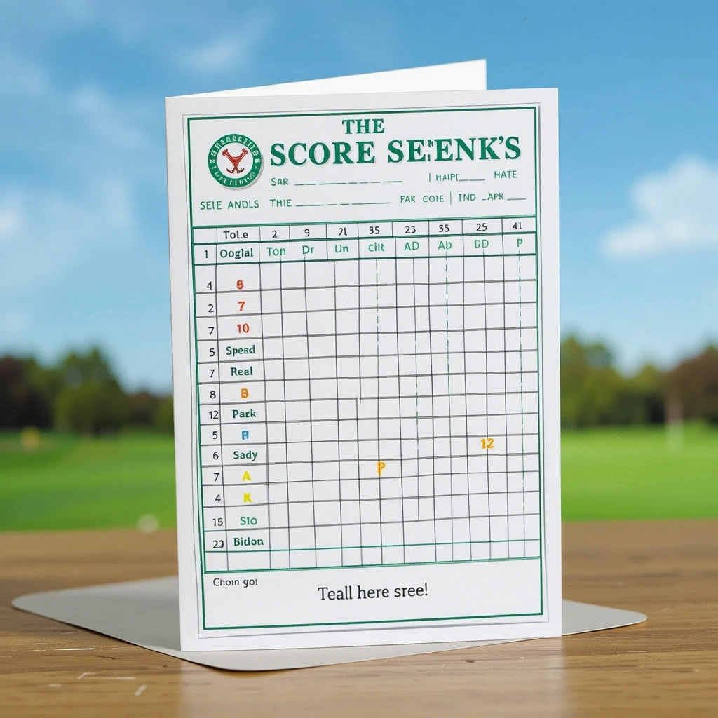 The Classic Scorecard Card