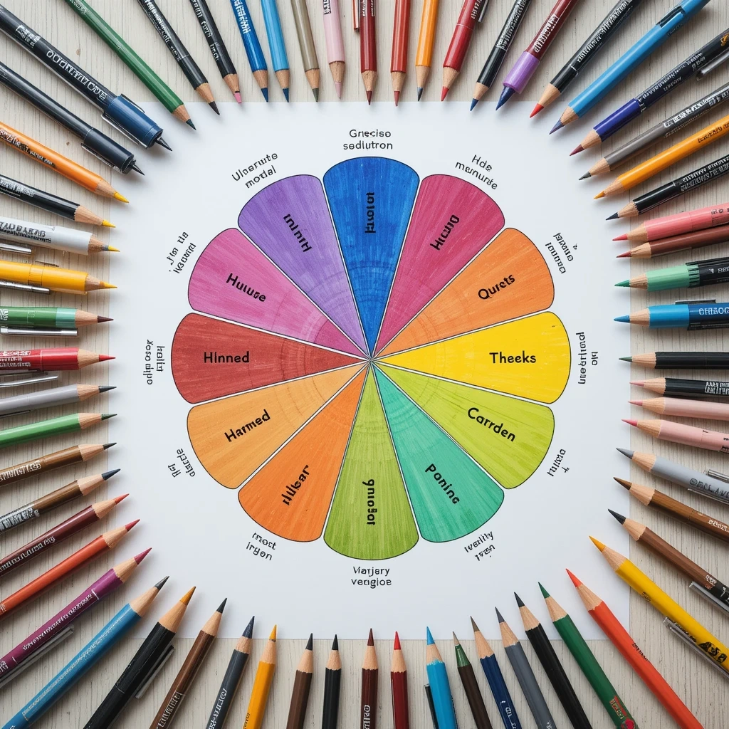 The Feelings Wheel Poster
