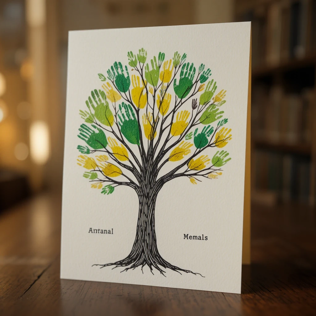 The Fingerprint Tree Card