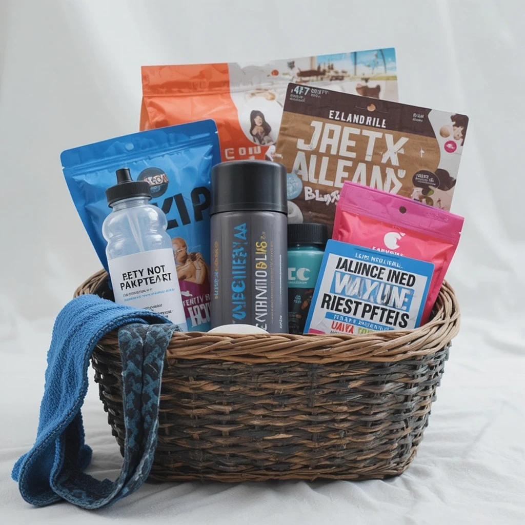 The Fitness and Gym Starter Basket