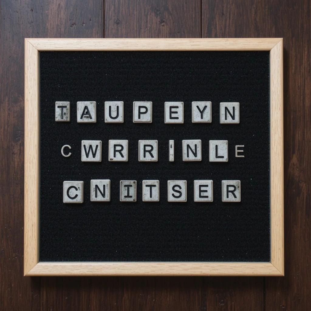 The Letter Board Inspiration Poster