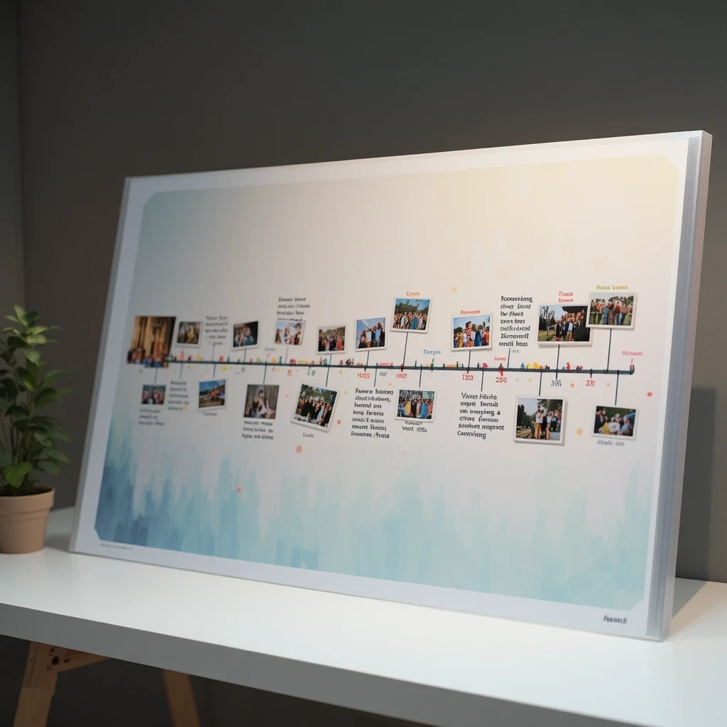 The Milestone Timeline Poster