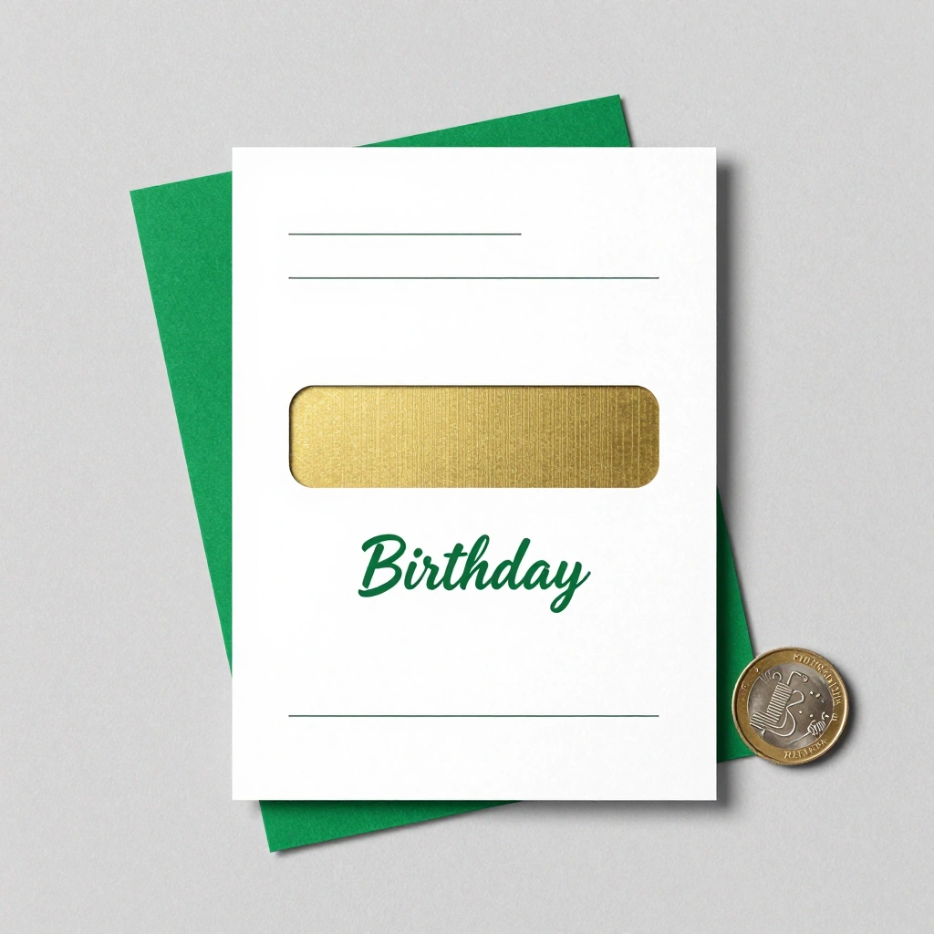 The Scratch-Card Style Birthday Card