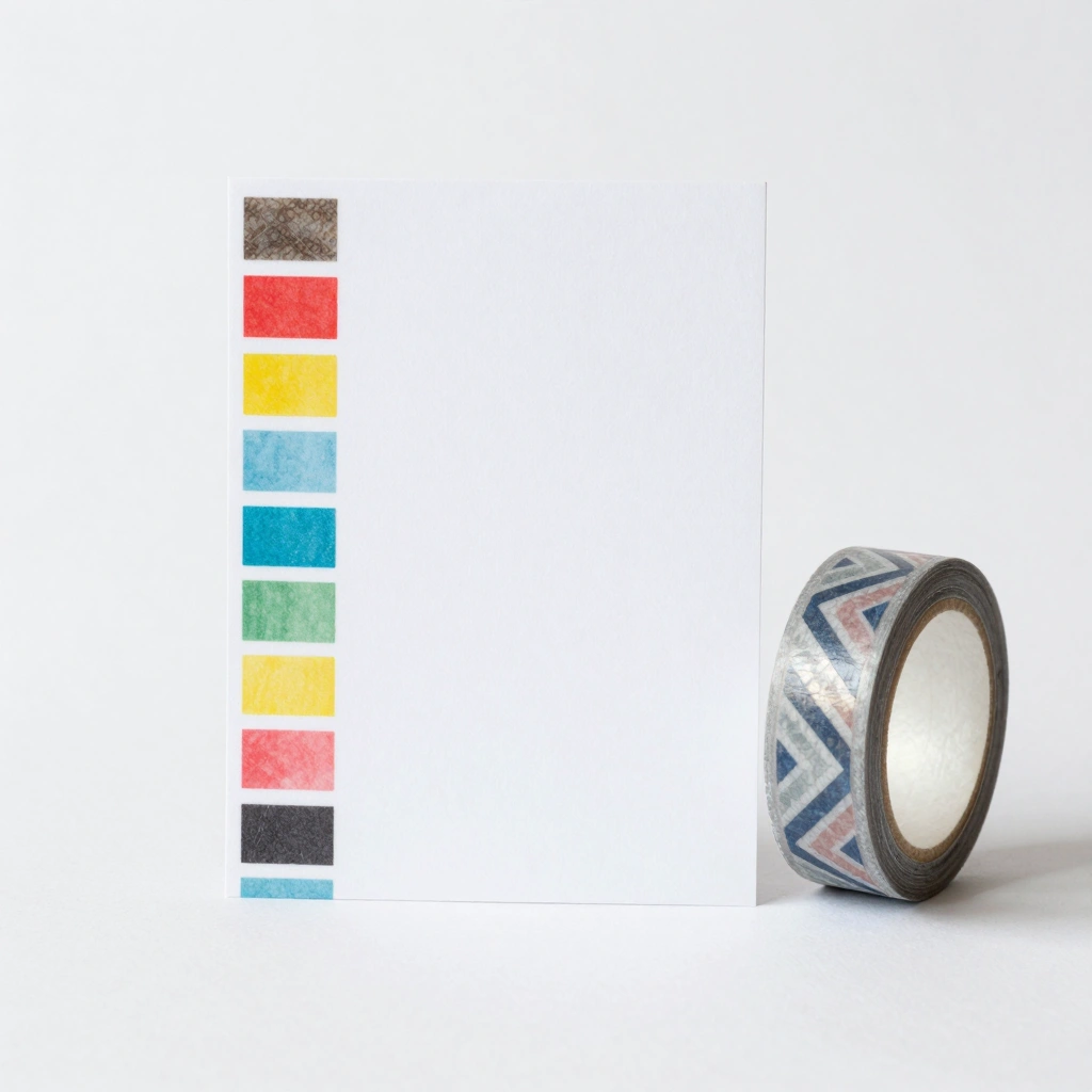 Washi Tape Geometric Card