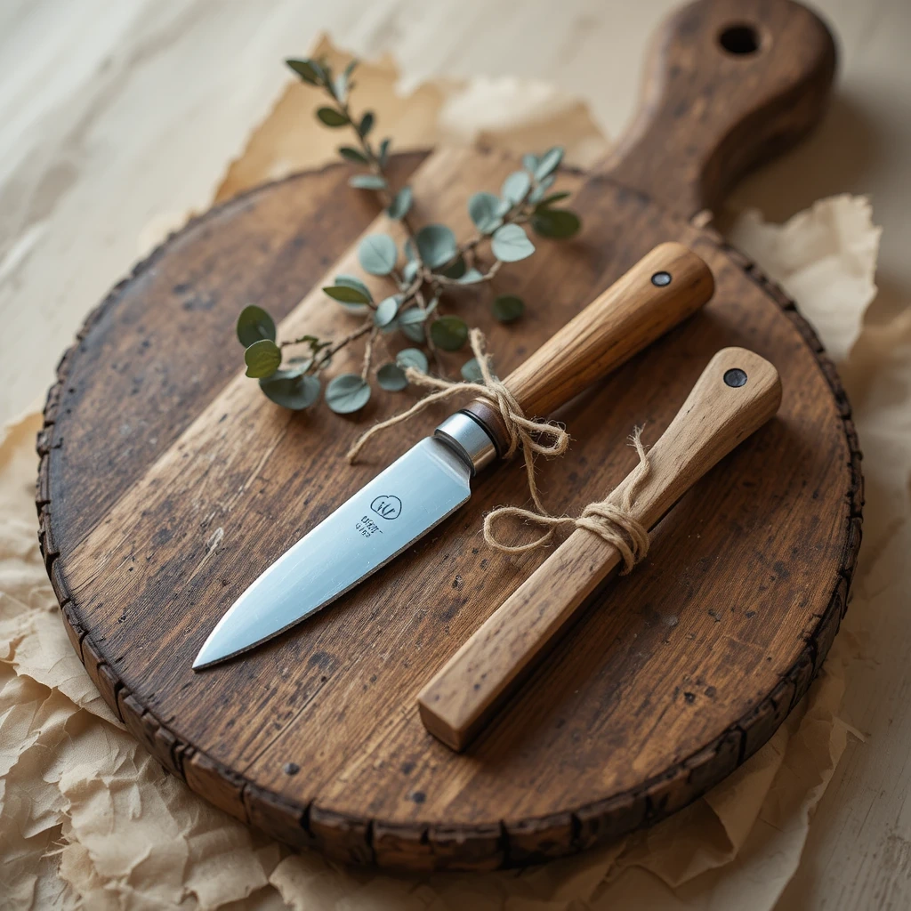 A Personalized Cheese Board Set