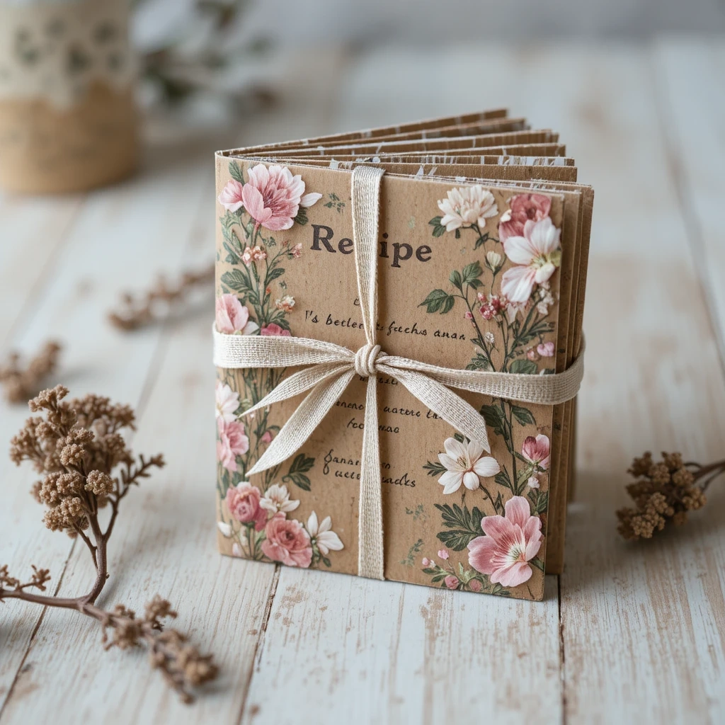 A Personalized Recipe Card Booklet