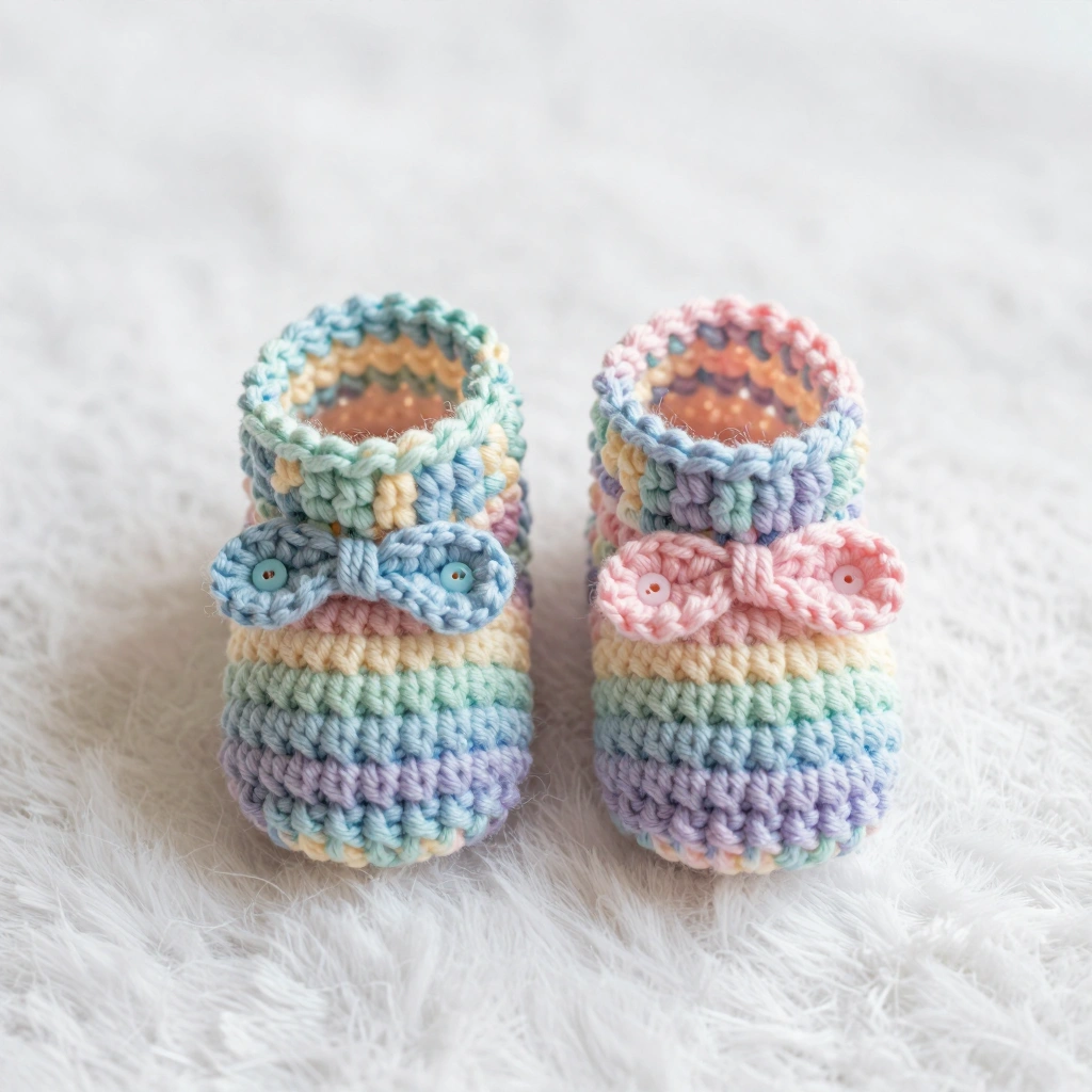 Crochet Baby Booties