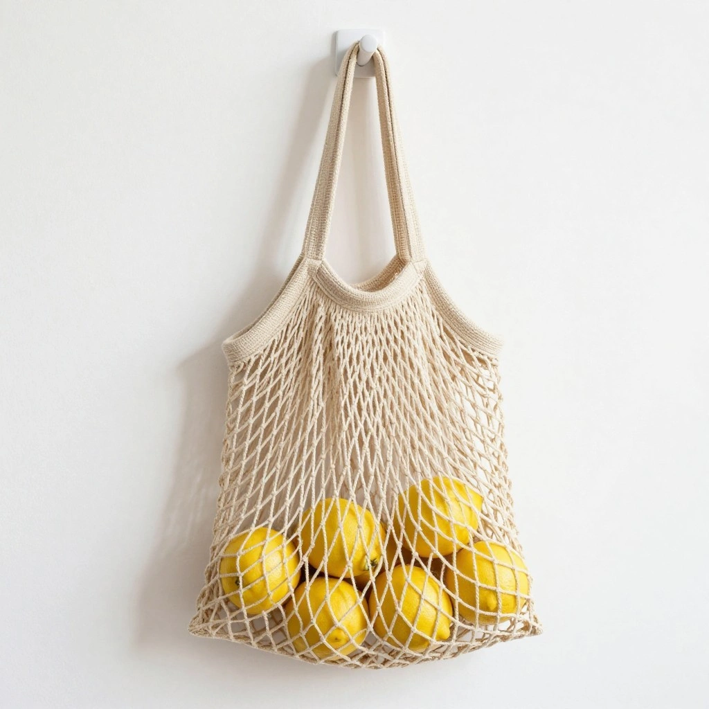 Crochet Market Tote Bag
