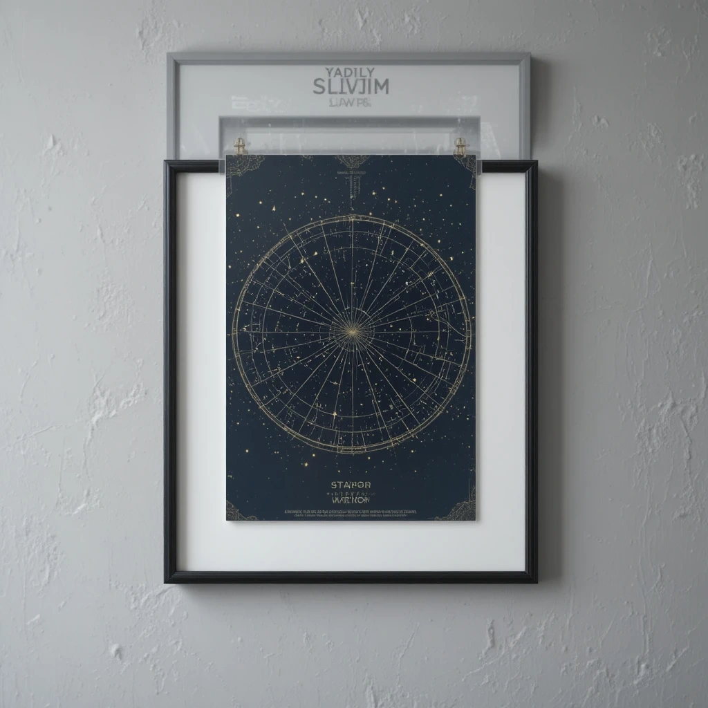 Custom Star Map of a Special Night