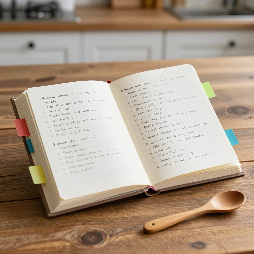Personalized Recipe Book of His Favorite Meals