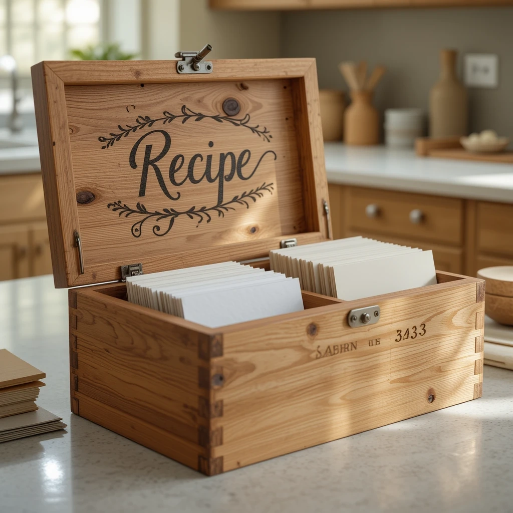 Personalized Recipe Box