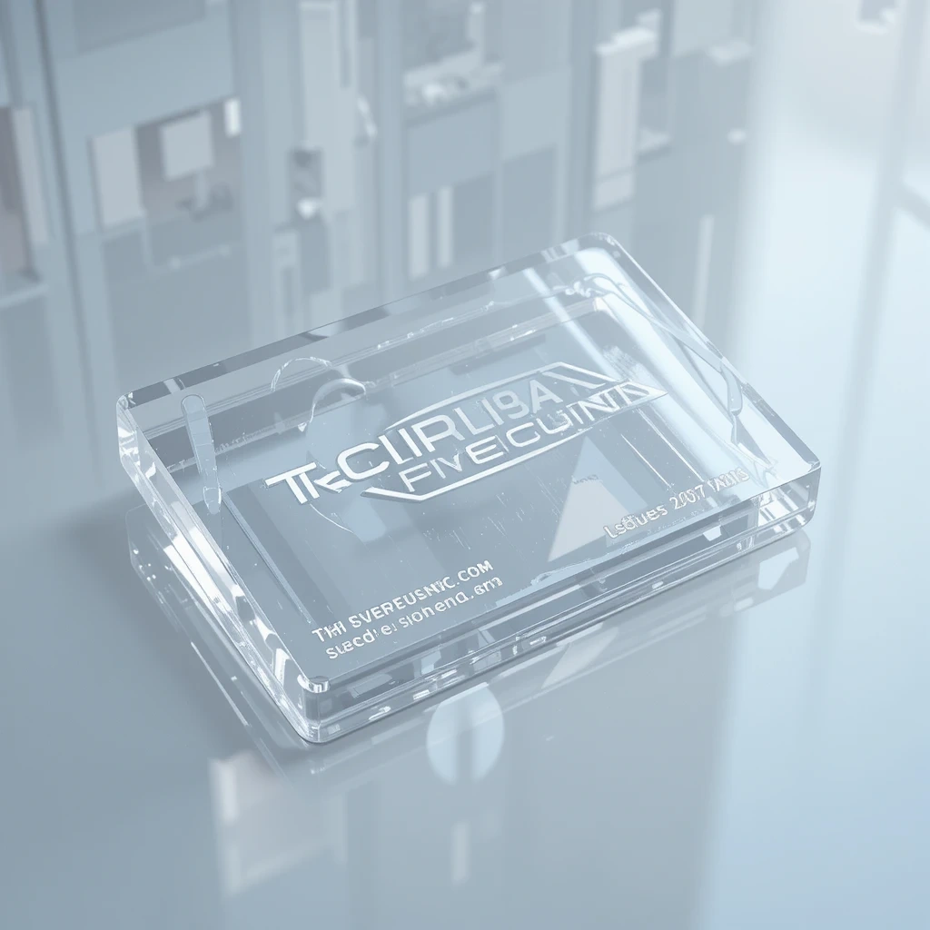 Transparent Plastic Card