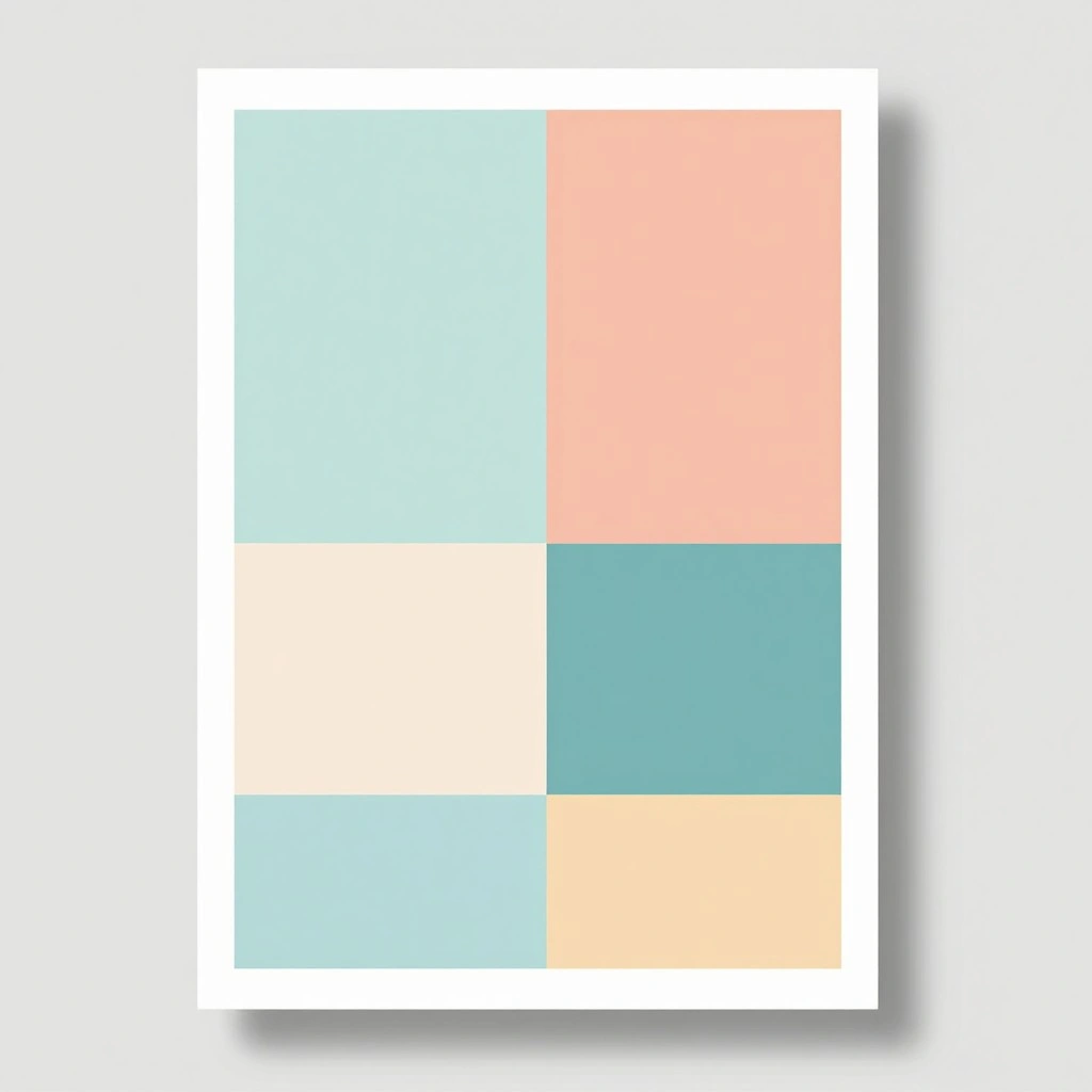 Abstract Shapes Poster